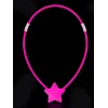 Karanlıkta Yanan Glow Stick Yıldız Kolye - 6 Adet