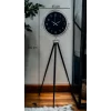 Krom Zarif Tripod Ayaklı Saat