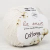 La Mia Cottony Kırık Beyaz Bebek El Örgü İpi - P3-L003 - 33574