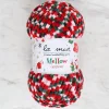 La Mia Mellow Christmas Gümüş simli El Örgü İpi -
