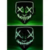 LED Işıklı Yeşil Maske