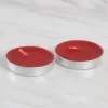 Loren 2li Tealight Mum Kırmızı