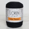 Loren Cotton Macrame Lacivert - R005 - 34361