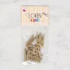LOREN CRAFTS 10 LU ALTIN RENK MİNİ MANDAL
