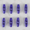 Loren Crafts saks mavi 8 li çoban düğme - 105