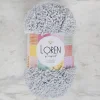 Loren Lamb Açık Gri El Örgü İpi - R044