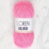 Loren Silver Bebe Pembe El Örgü İpi - RS0014 - 34075
