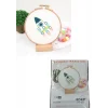 Nakış Kitleri Kasnaklı 8.6 X 6 cm Roket