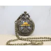 One Piece Tasarımlı Köstekli Saat