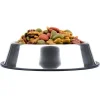 Paslanmaz Çelik Metal Mama Kabı 34 cm.