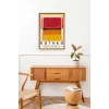 Rothko Ahşap Çerçeveli Tablo