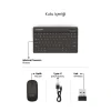 Siyah Kablosuz Klavye Ve Mouse Seti
