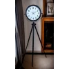 Siyah Tripod Ayaklı Dekoratif Saat