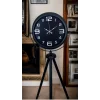 Siyah Zarafet Tripod Ayaklı Saat