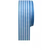 Tafta Çizgi Desen Kurdele 25 mm Mavi 5 Metre