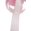 Tafta Dantel Görünümlü Kurdele Pembe 25 mm 2 Metre