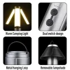 Teleskopik Şarj Edilebilir Çadır Kamp Işığı