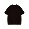 Thousand Ön Arka Baskılı Oversize Bisiklet Yaka T-shirt - Siyah