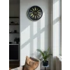 Zentime 36 Cm Gri Dekoratif Duvar Saati