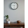 Zentime 36 Cm Gri Dekoratif Duvar Saati