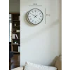 Zentime 36 Cm Krem Dekoratif Duvar Saati
