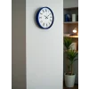 Zentime 36 Cm Lacivert Dekoratif Duvar Saati