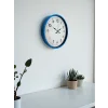 Zentime 36 Cm Mavi Dekoratif Duvar Saati