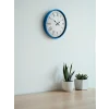Zentime 36 Cm Mavi Dekoratif Duvar Saati