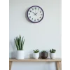 Zentime 36 Cm Mor Dekoratif Duvar Saati