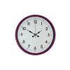 Zentime 36 Cm Pembe Dekoratif Duvar Saati