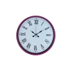 Zentime 36 Cm Pembe Dekoratif Duvar Saati