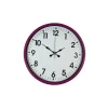 Zentime 36 Cm Pembe Dekoratif Duvar Saati