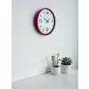 Zentime 36 Cm Pembe Dekoratif Duvar Saati