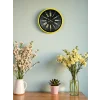 Zentime 36 Cm Sarı Dekoratif Duvar Saati