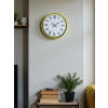 Zentime 36 Cm Sarı Dekoratif Duvar Saati
