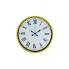 Zentime 36 Cm Sarı Dekoratif Duvar Saati