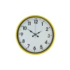 Zentime 36 Cm Sarı Dekoratif Duvar Saati