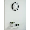 Zentime 36 Cm Siyah Dekoratif Duvar Saati