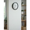 Zentime 36 Cm Siyah Dekoratif Duvar Saati