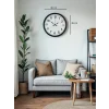 Zentime 36 Cm Siyah Dekoratif Duvar Saati
