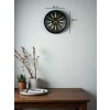 Zentime 36 Cm Siyah Dekoratif Duvar Saati