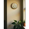 Zentime 36 Cm Turuncu Dekoratif Duvar Saati