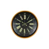 Zentime 36 Cm Turuncu Dekoratif Duvar Saati
