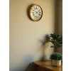 Zentime 36 Cm Turuncu Dekoratif Duvar Saati