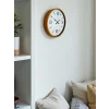 Zentime 36 Cm Turuncu Dekoratif Duvar Saati