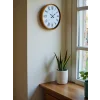 Zentime 36 Cm Turuncu Dekoratif Duvar Saati