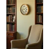 Zentime 36 Cm Turuncu Dekoratif Duvar Saati
