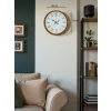 Zentime 36 Cm Turuncu Dekoratif Duvar Saati