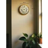 Zentime 36 Cm Turuncu Dekoratif Duvar Saati