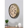 Zentime 40 Cm Eskitme Vintage Duvar Saati